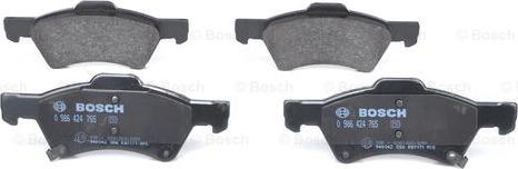 BOSCH 0 986 424 765 - Set placute frana,frana disc aaoparts.ro