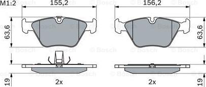 BOSCH 0 986 424 767 - Set placute frana,frana disc aaoparts.ro