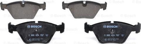 BOSCH 0 986 424 767 - Set placute frana,frana disc aaoparts.ro