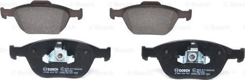 BOSCH 0 986 424 701 - Set placute frana,frana disc aaoparts.ro