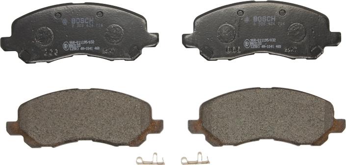 BOSCH 0 986 424 716 - Set placute frana,frana disc aaoparts.ro