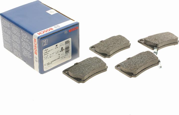 BOSCH 0 986 424 711 - Set placute frana,frana disc aaoparts.ro