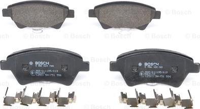 BOSCH 0 986 424 785 - Set placute frana,frana disc aaoparts.ro