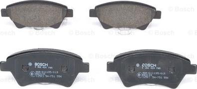 BOSCH 0 986 424 785 - Set placute frana,frana disc aaoparts.ro