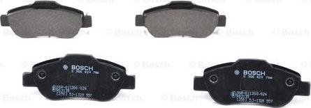 BOSCH 0 986 424 786 - Set placute frana,frana disc aaoparts.ro