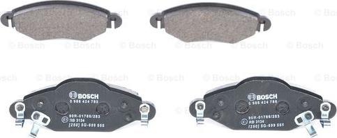 BOSCH 0 986 424 788 - Set placute frana,frana disc aaoparts.ro