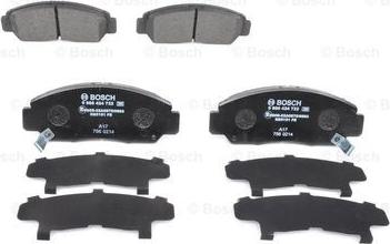 BOSCH 0 986 424 722 - Set placute frana,frana disc aaoparts.ro