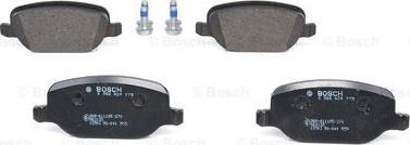 BOSCH 0 986 424 775 - Set placute frana,frana disc aaoparts.ro