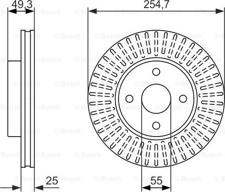 Delphi BG3734 - Disc frana aaoparts.ro