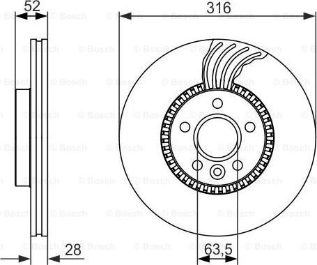 BOSCH 0 986 479 C19 - Disc frana aaoparts.ro