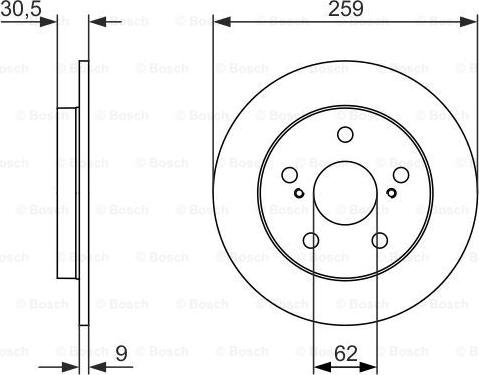 TRW DF4811 - Disc frana aaoparts.ro