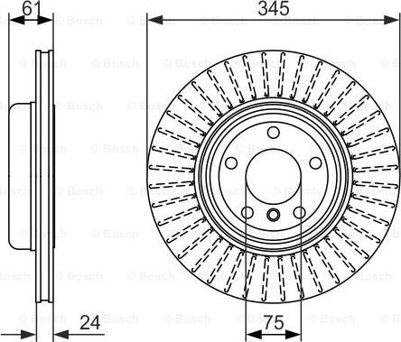 BOSCH 0 986 479 729 - Disc frana aaoparts.ro