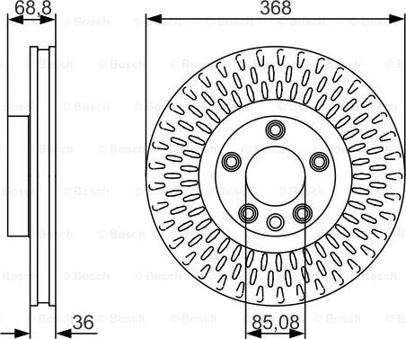 BOSCH 0 986 479 A33 - Disc frana aaoparts.ro