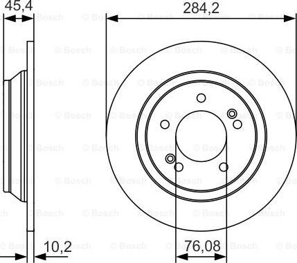 BOSCH 0 986 479 C39 - Disc frana aaoparts.ro