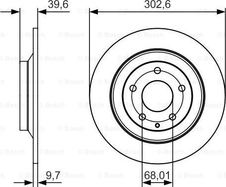 BOSCH 0 986 479 C28 - Disc frana aaoparts.ro