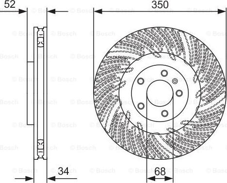 BOSCH 0 986 479 D28 - Disc frana aaoparts.ro