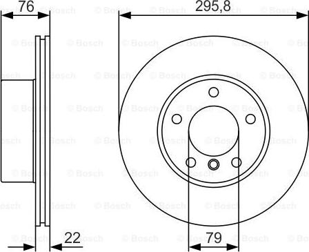 BOSCH 0 986 479 R72 - Disc frana aaoparts.ro