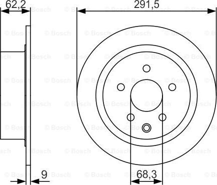 BOSCH 0 986 479 S71 - Disc frana aaoparts.ro