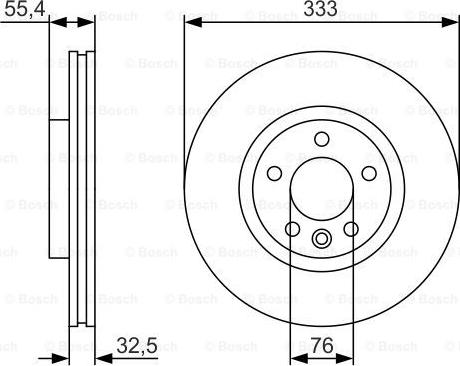 BOSCH 0 986 479 S72 - Disc frana aaoparts.ro