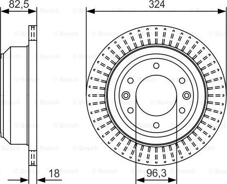 BOSCH 0 986 479 U29 - Disc frana aaoparts.ro