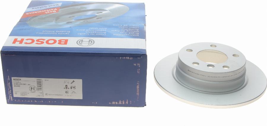 BOSCH 0 986 478 561 - Disc frana aaoparts.ro