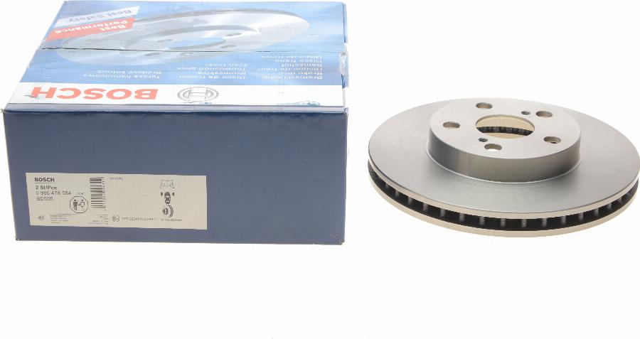 BOSCH 0 986 478 584 - Disc frana aaoparts.ro