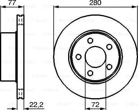 BENDIX 141088 - Disc frana aaoparts.ro
