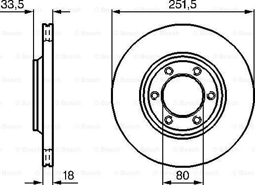 BOSCH 0 986 478 658 - Disc frana aaoparts.ro