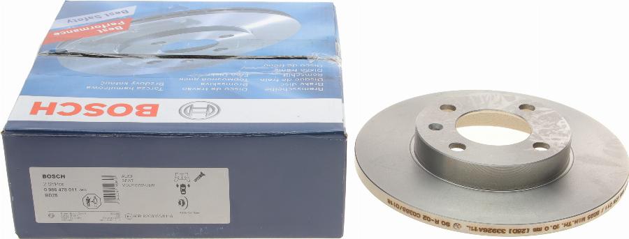 BOSCH 0 986 478 011 - Disc frana aaoparts.ro