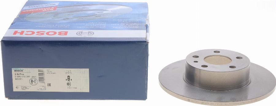 BOSCH 0 986 478 341 - Disc frana aaoparts.ro