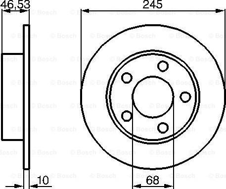 BSF 11259 - Disc frana aaoparts.ro