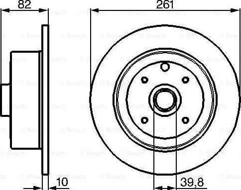 Motaquip LVBD505Z - Disc frana aaoparts.ro