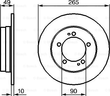 Kavo Parts BR-5729-C - Disc frana aaoparts.ro