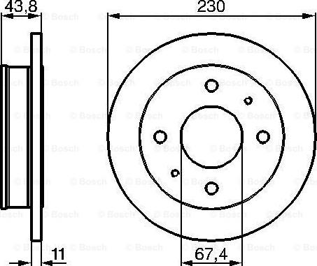 TRW DF4132 - Disc frana aaoparts.ro