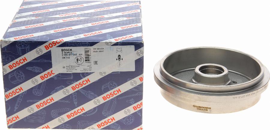 BOSCH 0 986 477 041 - Tambur frana aaoparts.ro