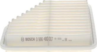 BOSCH 0 986 4B0 017 - Filtru aer aaoparts.ro