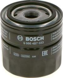 BOSCH 0 986 4B7 033 - Filtru ulei aaoparts.ro