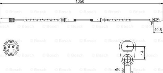 BOSCH 0 986 594 512 - Senzor,turatie roata aaoparts.ro