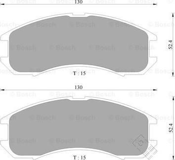 BOSCH 0 986 505 378 - Set placute frana,frana disc aaoparts.ro