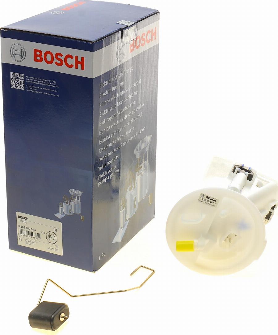 BOSCH 0 986 580 944 - Modul alimentare combustibil aaoparts.ro