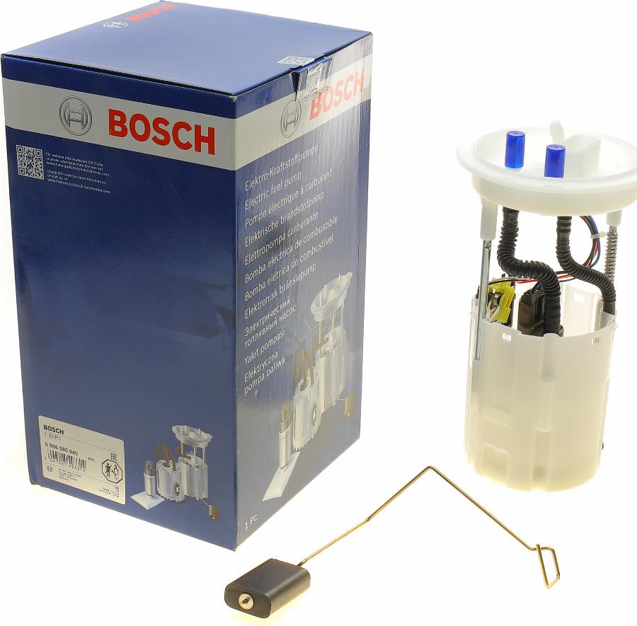 BOSCH 0 986 580 940 - Modul alimentare combustibil aaoparts.ro