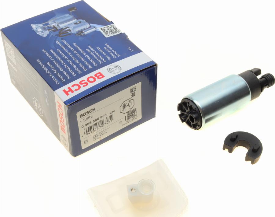 BOSCH 0 986 580 908 - Pompa combustibil aaoparts.ro