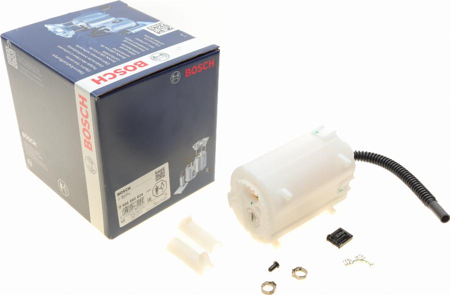 BOSCH 0 986 580 824 - Pompa combustibil aaoparts.ro