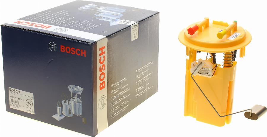 BOSCH 0 986 580 217 - Modul alimentare combustibil aaoparts.ro