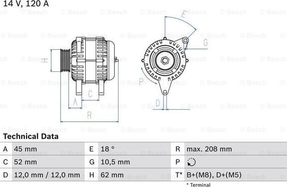 BOSCH 0 986 049 400 - Generator / Alternator aaoparts.ro