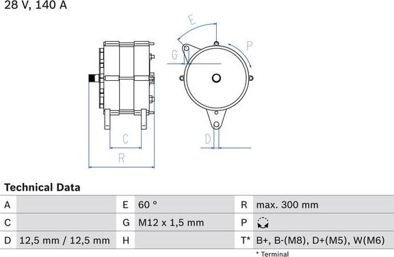 BOSCH 0 986 045 990 - Generator / Alternator aaoparts.ro