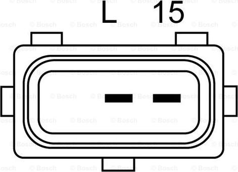 BOSCH 0 986 041 810 - Generator / Alternator aaoparts.ro