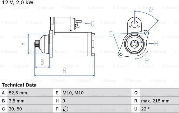 BOSCH 0 986 016 021 - Starter aaoparts.ro