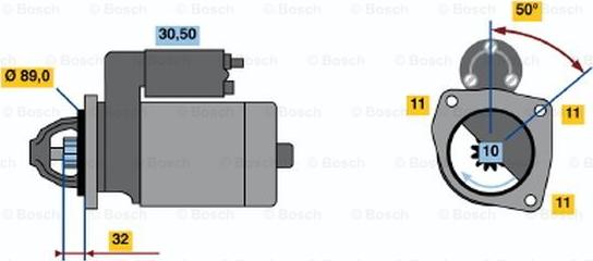BOSCH 0 986 018 240 - Starter aaoparts.ro