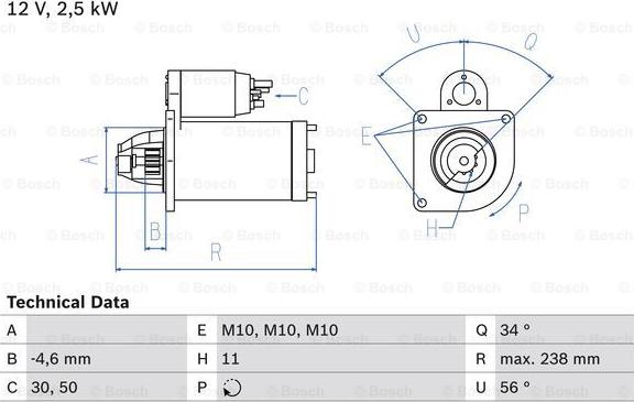 BOSCH 0 986 023 850 - Starter aaoparts.ro